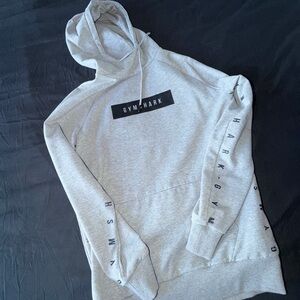 Gymshark Light Gray Hoodie Men’s Medium
